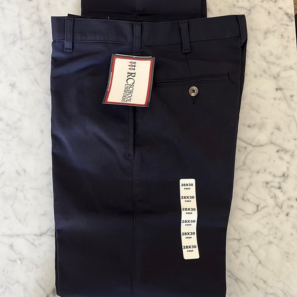 Young Men’s Navy Blue School Uniform pants Brand new